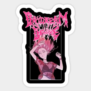 Daydream Deluxe - Erika - Death Metal Tee Sticker